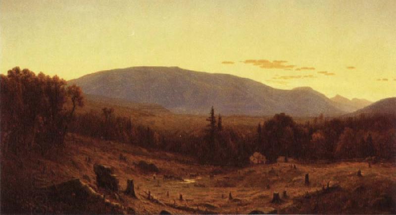 Sanford Robinson Gifford Hunter Mountain Twillight oil painting picture